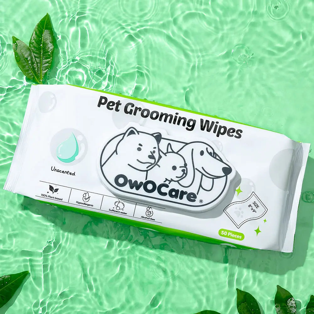 Unscented Pet Wipes OWOCARE